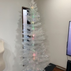 クリスマスツリー　約180センチ　光ファイバー
