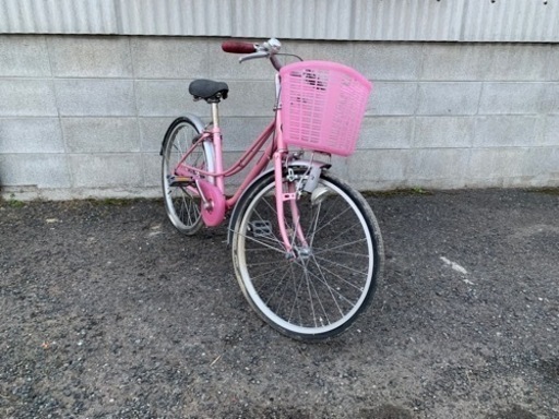 女の子用　自転車　ピンク　22インチ