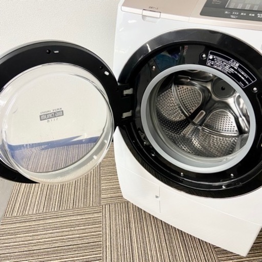 激安‼️大人気 18年製 10/6キロ HITACHIドラム式洗濯乾燥機BD-T6001L