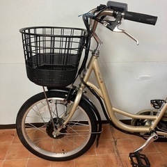 ミムゴ e-parton イーパートン 電動アシスト三輪自転車 前20/後16インチ ガンメタリック