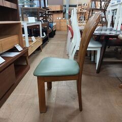 【愛品倶楽部柏店】　浜本工芸　ナラ材　ダイニング５点セット　皇室御用達　