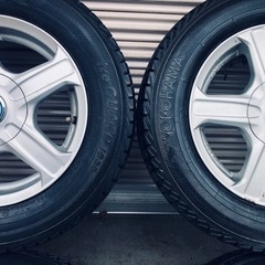 冬タイヤ 175/70R14 軽自動車旧車用アルミ付スタッドレス4本組