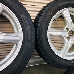 冬タイヤ 175/65R15 軽自動車コンパクトカー用アルミ付きスタッドレス4本組