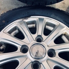 冬タイヤ 155/65R13 軽自動車用アルミ付きスタッドレス 4本組