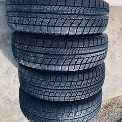 冬タイヤ 155/65R13 軽自動車用アルミ付きスタッドレス 4本組
