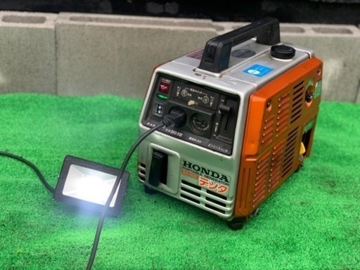 EX400 発電機　キャンプにおすすめ　作動品