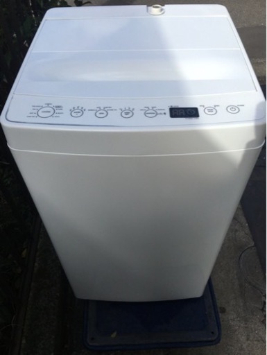【受付終了】A76東京神奈川千葉埼玉お届設置無料※家電等おまけ付2018年製5.5キロ風乾燥☺️洗濯機