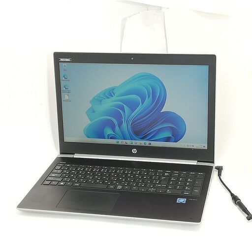 保証付 日本製 15.6型 ノートパソコン HP 450 G5 中古良品 第7世代 Celeron 4GB Webカメラ テンキー付 Windows11 Office 即使用可能