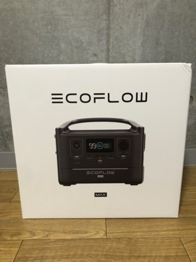 【EcoFlow 】【新品】【未使用】【未開封】ポータブル電源 RIVER Max 576Wh 出力600W