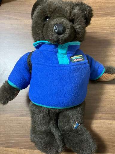 80年代ビンテージ　L.L. Bean　エルエルビーン　 L.L. Bear エルエルベア　 フリース　リュック