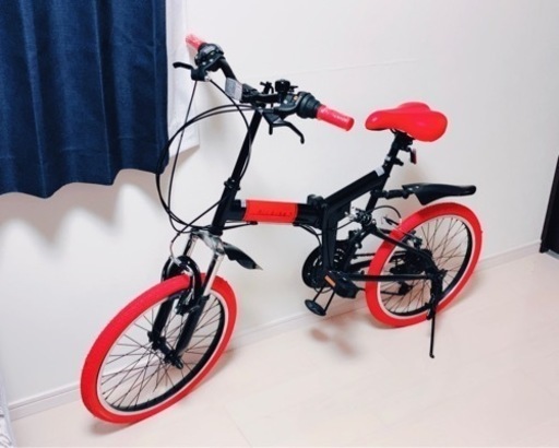 新古品ミニベロ折りたたみ自転車MTB♡