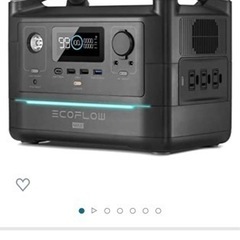 【EcoFlow 】【新品】【未使用】【未開封】ポータブル電源 RIVER Max 576Wh 出力600W