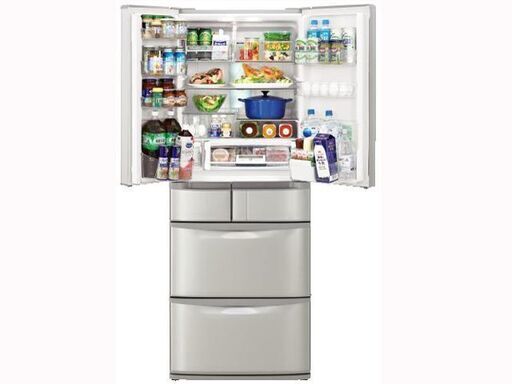 ①‼️大容量‼️652番 日立✨ノンフロン冷凍冷蔵庫✨R-SF48AM 