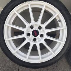 希少車インプレッサSTI純正ホイール＋皮