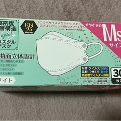 やや小さめ MSサイズ マスク