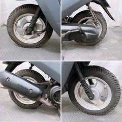 冬季限定⛄️格安配送!!スタッドレスタイヤ着用‼️ 実働 YAMAHA APRIO アプリオ SA11J 原付 スクーター ヘルメット付き‼️