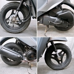 冬季限定⛄️格安配送!!ヘルメット付き‼️ 実働 SUZUKI Let\'s4 レッツ4 CA45A 原付 スクーター