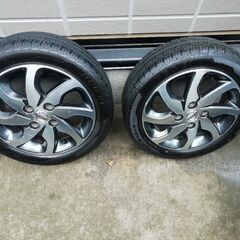 中古アルミタイヤ165.55R14 日産純正アルミ