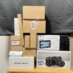 BMPCC4K フルリグ　ジンバルセット付き　blackmagic pocket cinema camera 4k 