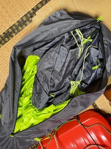 ワカサギテントペグと、中央アンカー付き