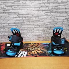 SALOMON RIVAL スノーボード152cmセット