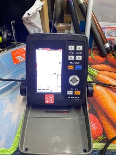 PC500ワカサギ魚探ホンデックスTD04.08付き