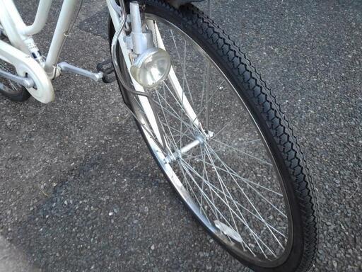 中古自転車2339 前後タイヤ新品！ ブリヂストン 26インチ ギヤ