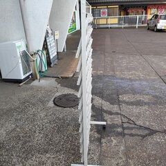 ウチダ ES 3列10段A4 カセット式パンフレットラック『中古美品』