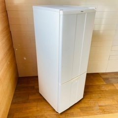 2ドア冷蔵庫 168L❗️ 配送可能‼︎ 11016