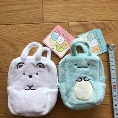 すみっコぐらし　ミニバッグ　2個