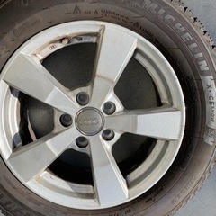 AudiQ2.A4純正ホイール16inch スタッドレスタイヤ　4本セット Audi Q2 16インチ純正ホイール＋スタッドレスタイヤ