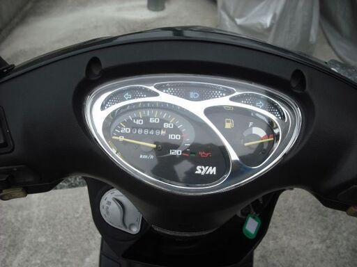 SYM Xpro 100シム エックス プロ (原付2種) ブラック