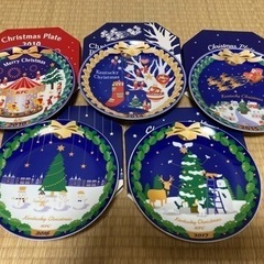 【クリスマス限定】ケンタッキークリスマスプレート5枚セット