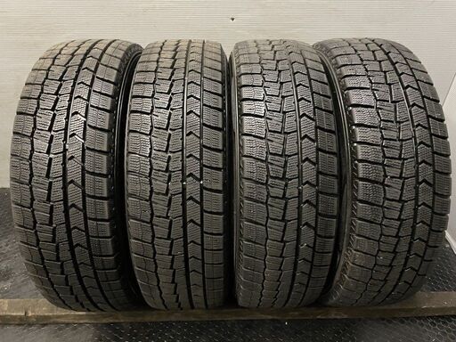 DUNLOP WINTER MAXX WM02 175/60R16 16インチ スタッドレス 4本 2018年製 バリ溝 ラクティス イグニス クロスビー等　(TE858)クレジットカード QRコード決済可能