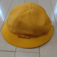 黄色　通学帽子　Lサイズ