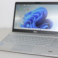 富士通/FMV 〈SH75/W〉Win11/Intel Core i5/SSD256GB/メモリ4GB ⑤