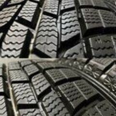 【GOODYEAR ICENAVI6 175/65R15】スタッドレス【NIRVANA 15インチ 5.5J4HPCD100+42】18年製 バリ溝 キューブ ヴィッツ フィット等　(TA683)クレジットカード QRコード決済可能