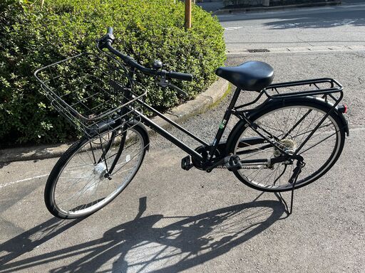【リサイクルショップどりーむ天保山店】●506●　自転車　チャリ　26インチ　黒　鍵付き　6段変速ギア　15285U　 リサイクルショップどりーむ天保山店】○506○ 自転車 チャリ 26インチ