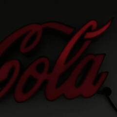 🔷🔶🔷〇ut4/35※ジャンク品※　コカ・コーラ/Coca-Cola　電飾看板　ネオンディスプレイ　サインライト　Coca Cola　コカコーラ　ペニージャパン　🔷🔶🔷