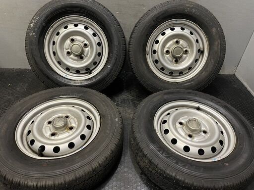 人気爆買い 145R12×3.5J 6PR LT サマータイヤ&鉄 4本SET トーヨー V