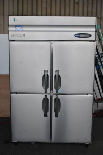 【ヤ取終了4/21】≪y493≫ホシザキ 業務用 4ドア 冷凍冷蔵庫 HRF-120ZT3 三相200V 1凍3蔵 冷凍181L/冷蔵594L 厨房 飲食店 41127-08