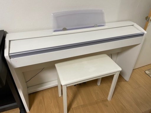 配送可能！綺麗美品カシオpx-735 WE 椅子付き  電子ピアノ  CASIO PX-735WE 2011年製