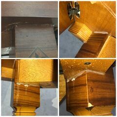 🔷🔶🔷〇ba13/51  CARPANELLI ダイニングテーブル ダイニングチェア 5脚 ダイニングセット 象嵌 カルパネリ 超高級家具 🔷🔶🔷