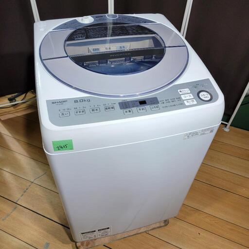 ‍♂️h0504010売約済み❌2435‼️設置まで無料‼️高年式2019年製✨SHARP 8kg 洗濯機