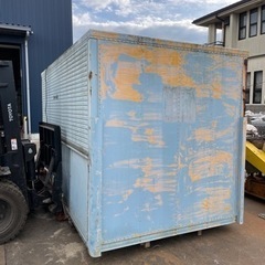 中古　アルミコンテナ　物置