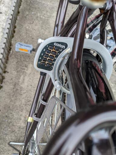 ギア付き自転車（ライト自動点灯）