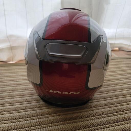 訳あり大特価　OGK Kabuto ASAGI ジェットヘルメット　Lサイズ赤白 OGK ASAGI オージーケー アサギ ジェットヘルメット 訳あり大特価 OGK