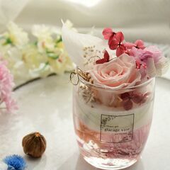 【あと1名様】お洒落なインテリア🌷✨キレイで可愛いアロマワックスカップ 作り in アトリエ コンセールの画像
