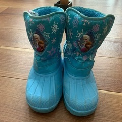 アナ雪　スノーシューズ　19㎝　スノーブーツ　冬靴