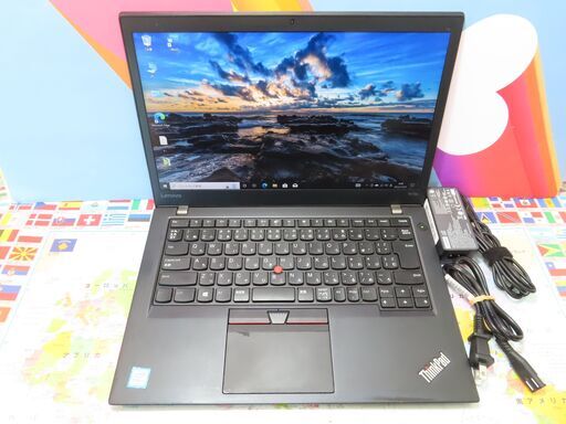 JC10122 レノボ Thinkpad T470s 512GB 14型 FHD Office 2019